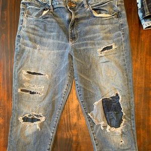 AE high rise jegging size 14